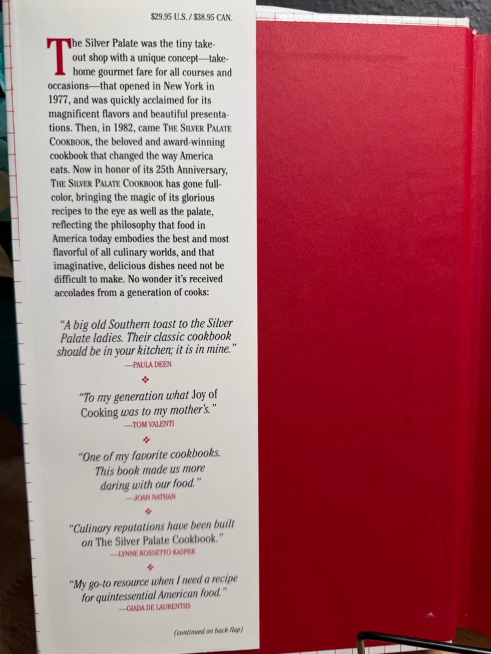 The Silver Palate Cookbook - Red Cover - Picture 3 of 9